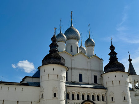 Russia Rostov Veliky July 15, 2025 Rostov Kremlin in summer. High quality photoの写真素材