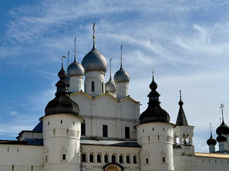 Russia Rostov Veliky July 15, 2025 Rostov Kremlin in summer. High quality photoの写真素材