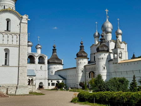 Russia Rostov Veliky July 15, 2025 Rostov Kremlin in summer. High quality photoの写真素材