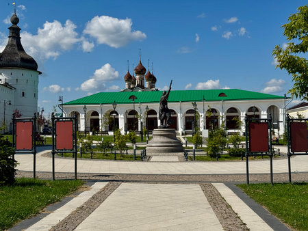 Russia Rostov Veliky July 15, 2025 Rostov Kremlin in summer. High quality photoの写真素材