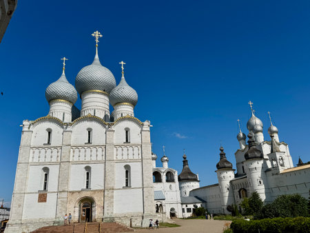 Russia Rostov Veliky July 15, 2025 Rostov Kremlin in summer. High quality photoの写真素材