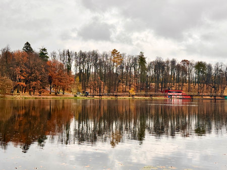 Autumn landscape. High quality photoの写真素材