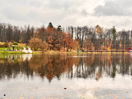 Autumn landscape. High quality photoの写真素材