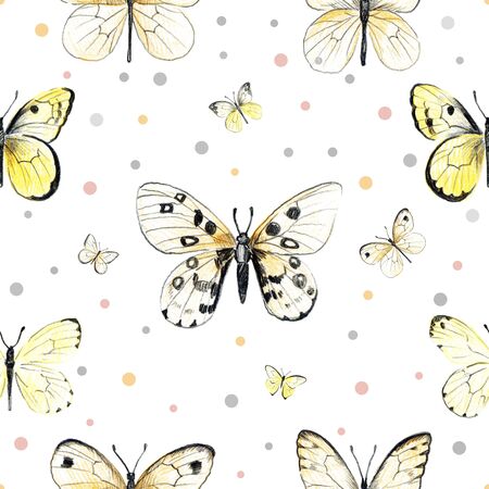 Vintage elegant ink and pencil pattern. Delicate print design.の写真素材