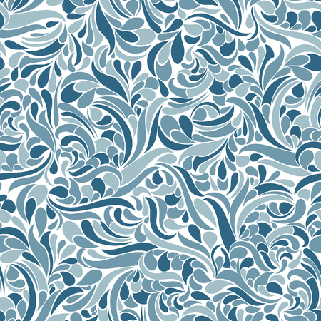 Seamless background in an abstract style of blue. Geometric Pattern. Use for wallpaper, printing on the packaging paper, textiles.Vector illustration.のイラスト素材