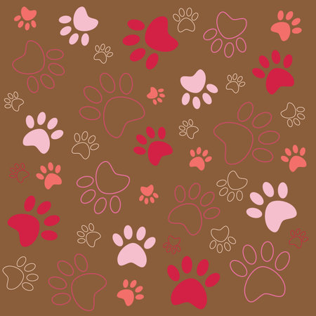  background pattern with tracks のイラスト素材