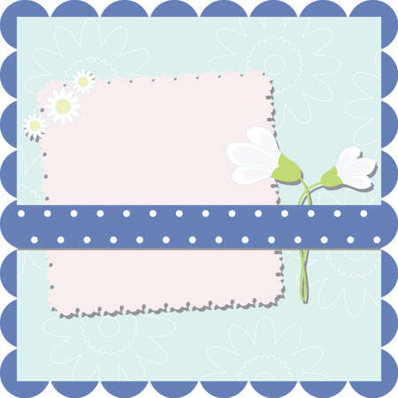 floral card のイラスト素材