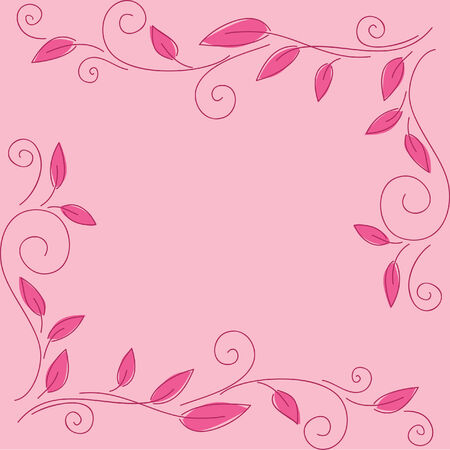 floral backgroundのイラスト素材