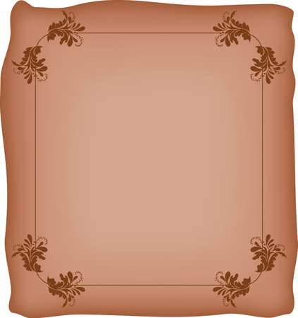 Vintage blank paperのイラスト素材