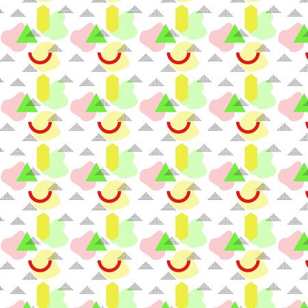 Abstract geometric background or textured wallpaper. Website, blog, presentation, fabric or advertising background template. Seamless vector pattern.のイラスト素材