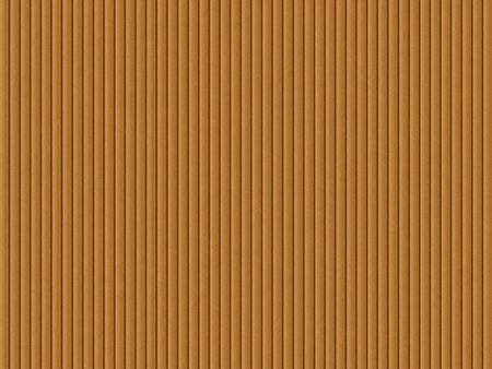 Corrugated cardboard 3D texture; computer generated 3D texture of the brown corrugated cardboard.の写真素材