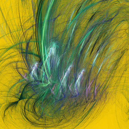 abstract background, unique 3D illustration, multicolored fractal composition for graphic and design art projects. High qualityの写真素材