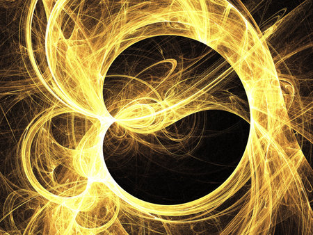 Abstract background, colored fantastic texture, unique art illustration, fractal for graphic design projects. High quality illustration.の写真素材