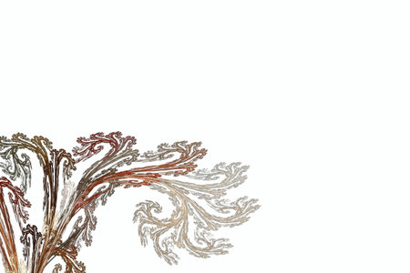 abstract background, 3D illustration, multicolored fractal unique composition for graphic and design art projects. High qualityの写真素材