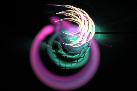 abstract background, 3D illustration, multicolored fractal unique composition for graphic and design...