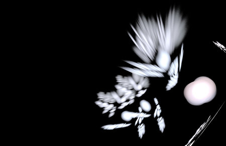 abstract violet background, unique illustration, multicolored fractal composition for graphic and design art projects. ... High quality photoの写真素材