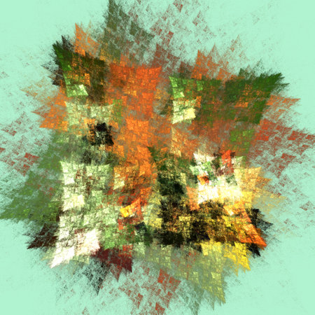 abstract background, unique 3D illustration, multicolored fractal composition for graphic and design art projects. High qualityの写真素材