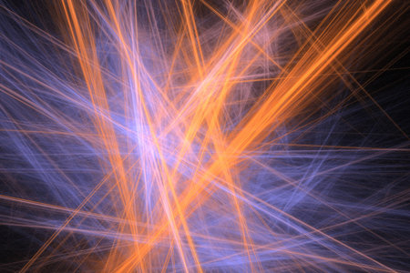 abstract background, 3D illustration, multicolored fractal unique composition for graphic and design art projects. High qualityの写真素材