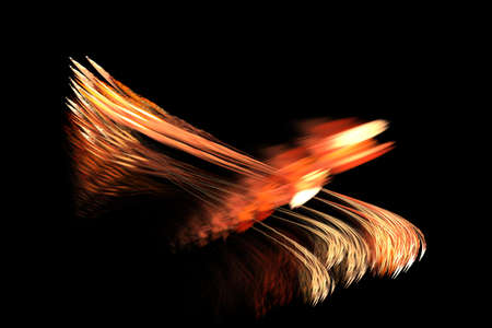 abstract background, 3D illustration, multicolored fractal unique composition for graphic and design art projects. High qualityの写真素材