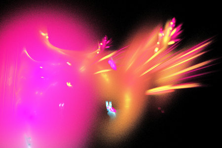 abstract background color trends 2022, 3D illustration, rendering black orange multicolored lines...