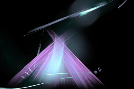 abstract background color trends 2022 , 3D illustration, rendering black violet blue multi colored...