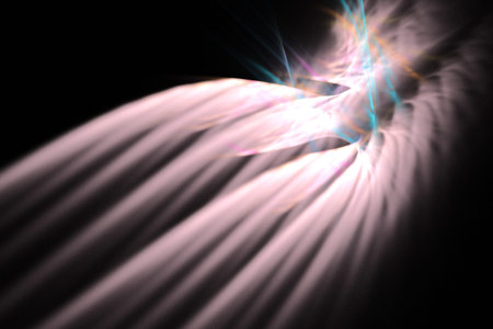 abstract background color trends 2022 , art unique 3D illustration, multicolored fractal design...
