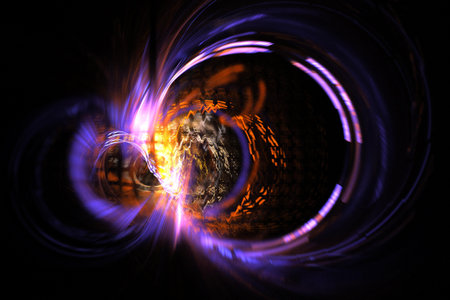abstract background color trends 2022 , art unique 3D illustration, multicolored fractal design...