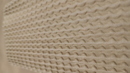 Corrugated cardboard texture background landscape summer art deco decor decorations objects design furniture shop objects. High quality photo wall wallpaper poster pattern paper material productsの写真素材