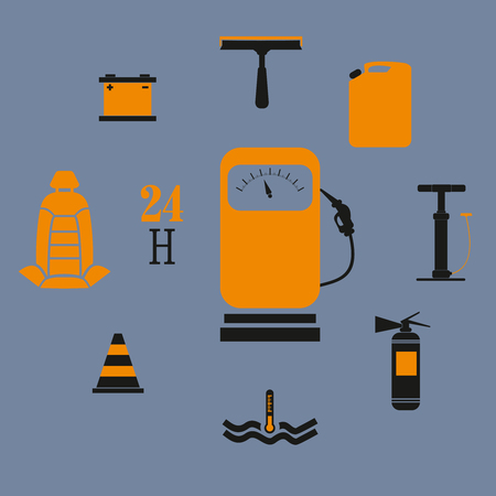 Car repair service icon. vectorのイラスト素材