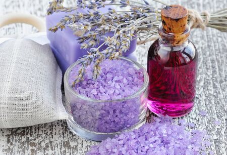 Lavender Spaの写真素材