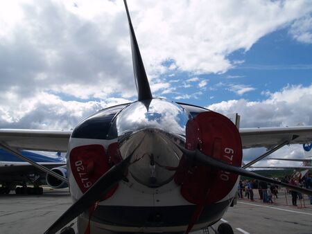 brilliant nose of the planeのeditorial素材