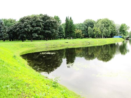semicircular coastの写真素材