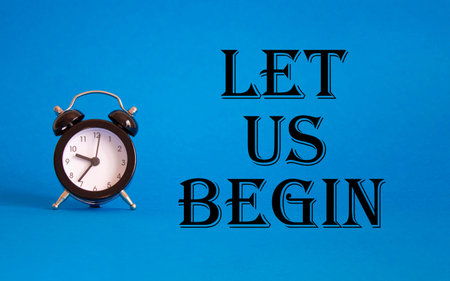 Latest News symbol. Concept word Latest News on Beautiful blue background with alarm clock. Business...