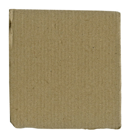 A piece of brown cardboard texture, natural rough texturedの写真素材