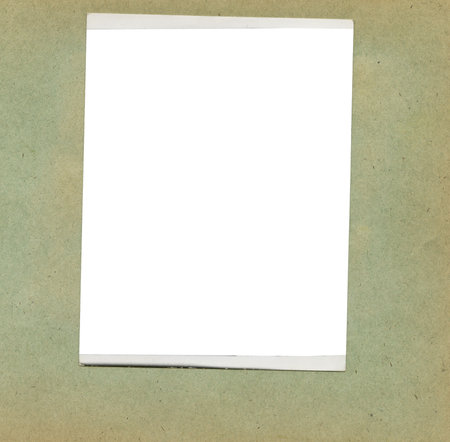 old paper foto frame, old paper backgroundの写真素材