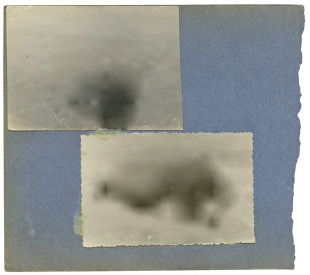 old paper foto frame, old paper background