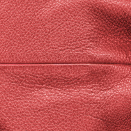 red leather texture, seamsの写真素材