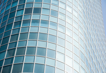 Skyscrapers, industrial architectureの写真素材