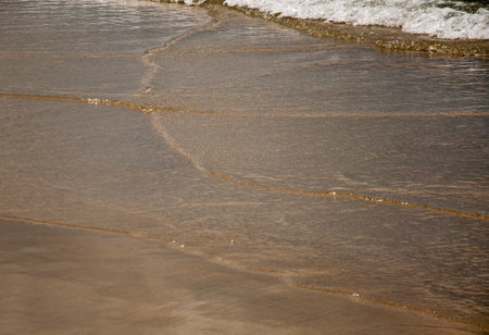 Surf on the South China Seaの写真素材