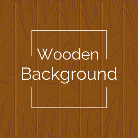 Dark brown wooden background, natural surface texture. Abstract vector illustrationのイラスト素材
