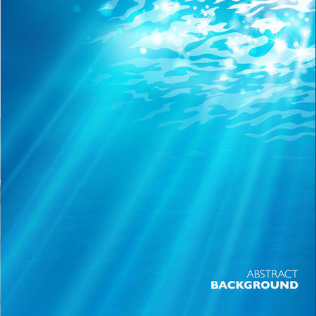 Underwater backgroundのイラスト素材