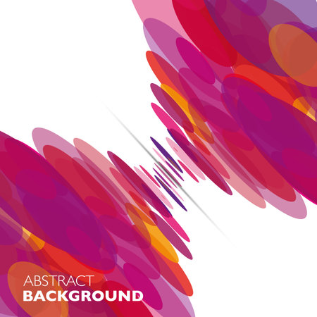 Colorful vector abstract geometric background. Design template.のイラスト素材