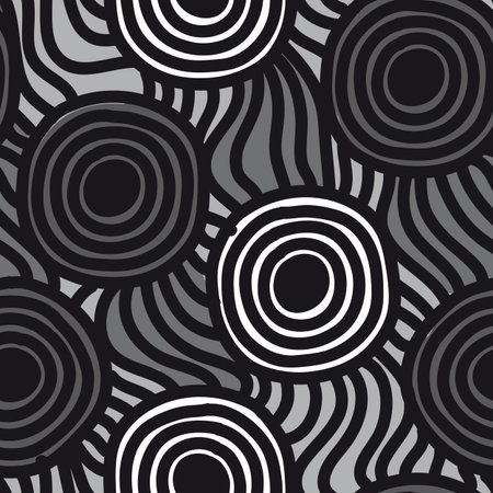 Vector seamless simple pattern. Modern stylish texture. Repeating abstract background.のイラスト素材