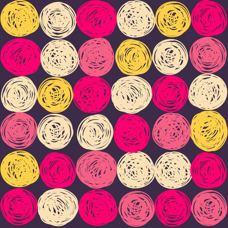vector seamless pattern. modern stylish texture. repeating abstract backgroundのイラスト素材