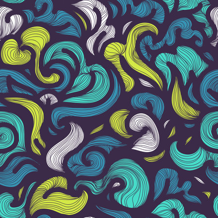 vector seamless pattern. modern stylish texture. repeating abstract backgroundのイラスト素材