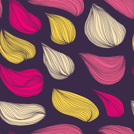 vector seamless pattern. modern stylish texture. repeating abstract backgroundのイラスト素材