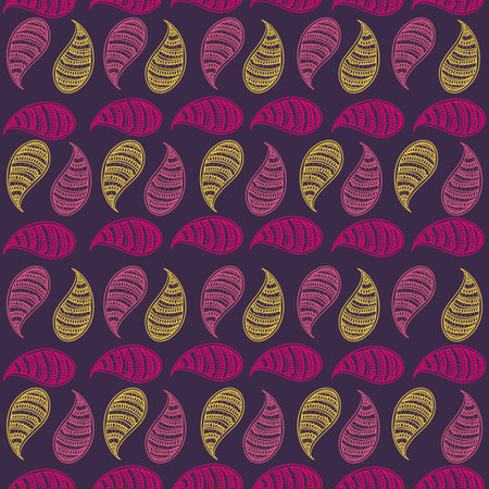 vector seamless pattern. modern stylish texture. repeating abstract backgroundのイラスト素材
