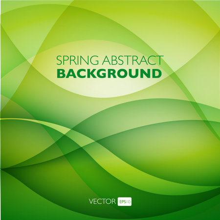 Vector abstract background with waves. Presentation template.のイラスト素材