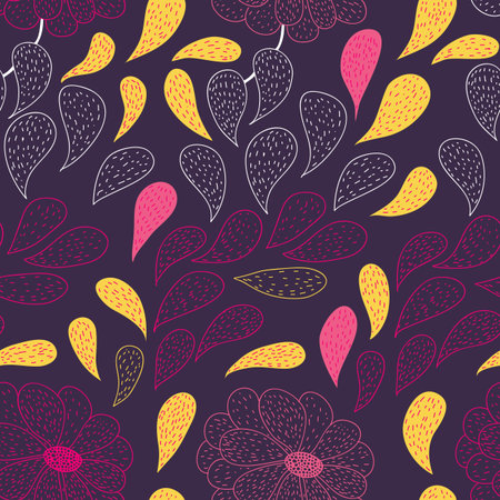 vector seamless pattern. modern stylish texture. repeating abstract backgroundのイラスト素材