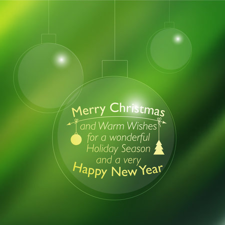 Christmas card with place for your text.のイラスト素材